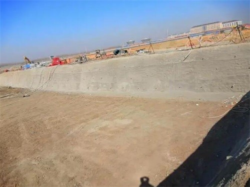 望都高铁桩基础建设